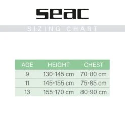 Combinaison Plongée Seac First Enfant 5mm -Plongee Sous Boutique combinaison plongee seac first enfant 5mm 4