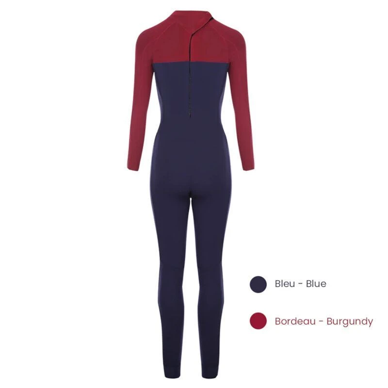 Combinaison Surf Femme Saint Jacques Wetsuits Lisa BackZip Bordeaux 3/2mm 2023 3 Combinaison Surf Femme Saint Jacques Wetsuits Lisa BackZip Bordeaux 3/2mm 2023 – Image 3
