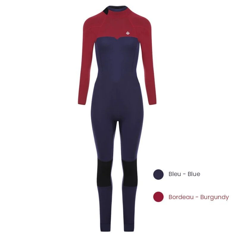 Combinaison Surf Femme Saint Jacques Wetsuits Lisa BackZip Bordeaux 3/2mm 2023 7 Combinaison Surf Femme Saint Jacques Wetsuits Lisa BackZip Bordeaux 3/2mm 2023 – Image 7