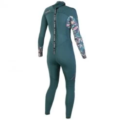 Combinaison Surf Femme Soöruz Divine Backzip 4/3mm Bleu -Plongee Sous Boutique combinaison surf femme sooruz divine backzip 4 3mm bleu 5