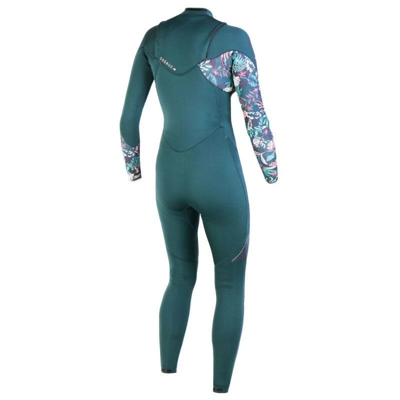 Combinaison Surf Femme Soöruz Divine FrontZip 4/3mm Bleu 3 Combinaison Surf Femme Soöruz Divine FrontZip 4/3mm Bleu – Image 3