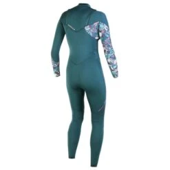 Combinaison Surf Femme Soöruz Divine FrontZip 5/4/3mm Bleu -Plongee Sous Boutique combinaison surf femme sooruz divine frontzip 5 4 3mm bleu 2