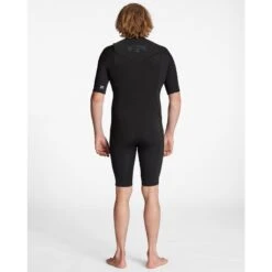 Billabong Shorty Surf Homme Absolute FrontZip Noire 2/2mm 2023 -Plongee Sous Boutique combinaison surf homme absolute backzip noire 32mm 6