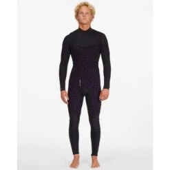 Billabong Combinaison Surf Homme Billangong Absolute FrontZip Noire 4/3mm 2023 -Plongee Sous Boutique combinaison surf homme billangong absolute cz noire 4 3mm 2023 5