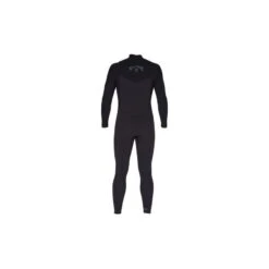 Billabong Combinaison Surf Homme Billangong Revolution FrontZip Full Black 4/3mm 2023 -Plongee Sous Boutique combinaison surf homme billangong revolution frontzip full black 4 3mm 2023 4