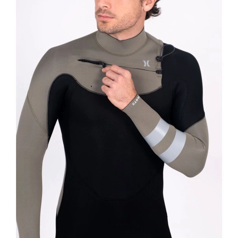 Combinaison Surf Homme Hurley Advant FrontZip Kaki 4/3mm 2023 4 Combinaison Surf Homme Hurley Advant FrontZip Kaki 4/3mm 2023 – Image 4
