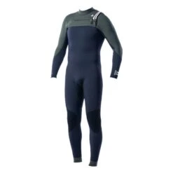 Combinaison Surf Homme Saint Jacques Wetsuits Clovis FrontZip Kaki 5/4mm 2023