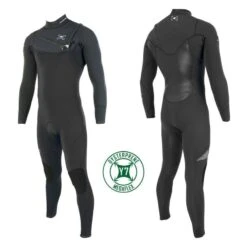 Combinaison Surf Homme Soorüz FrontZip Guru Pro Noir 4/3mm -Plongee Sous Boutique combinaison surf homme sooruz frontzip guru pro noir 4 3mm 5