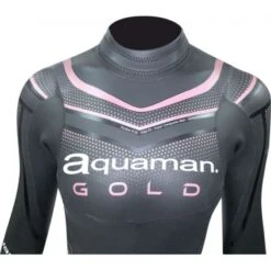 Combinaison Triathlon Femme Aquaman Gold 5mm -Plongee Sous Boutique combinaison triathlon femme aquaman gold 5mm 2