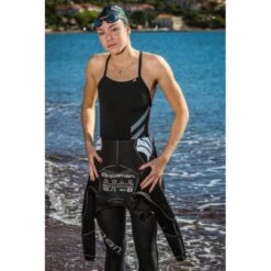 Combinaison Triathlon Femme Aquaman Gold 5mm -Plongee Sous Boutique combinaison triathlon femme aquaman gold 5mm 3