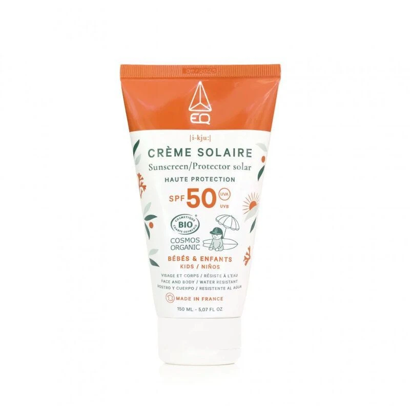 Crème Solaire Bio Eq Love SPF50 150ML Spécial Bébé Et Enfants 1 Crème Solaire Bio Eq Love SPF50 150ML Spécial Bébé Et Enfants