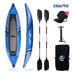 Kayak Gonflable COASTO Lotus 2 Personnes -Plongee Sous Boutique kayak gonflable coasto lotus 2 personnes 4