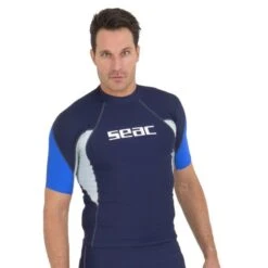 Lycra MC Seac Evo Homme Bleu -Plongee Sous Boutique lycra mc seac evo homme bleu 2
