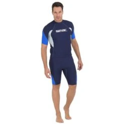 Lycra MC Seac Evo Homme Bleu -Plongee Sous Boutique lycra mc seac evo homme bleu 3