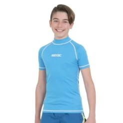 Lycra MC Seac T-Sun Garçon Bleu Clair -Plongee Sous Boutique lycra mc seac t sun garcon bleu clair 3