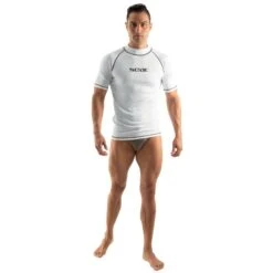 Lycra MC Seac T-Sun Homme Blanc -Plongee Sous Boutique lycra mc seac t sun homme blanc 2