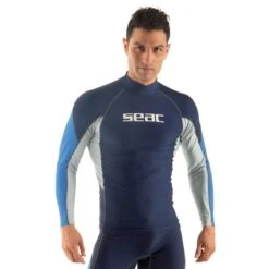 Lycra ML Seac Evo Homme Bleu -Plongee Sous Boutique lycra ml seac evo homme bleu 2