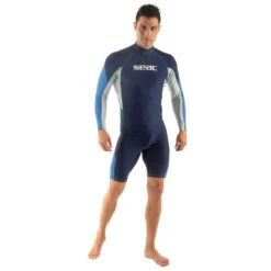 Lycra ML Seac Evo Homme Bleu -Plongee Sous Boutique lycra ml seac evo homme bleu 3