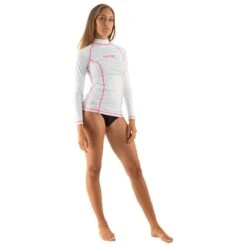 Lycra ML Seac T-Sun Femme Blanc -Plongee Sous Boutique lycra ml seac t sun femme blanc 2