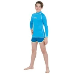 Lycra ML Seac T-Sun Garçon Bleu Clair -Plongee Sous Boutique lycra ml seac t sun garcon bleu clair 2