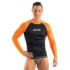 Lycra ML Seac T-Sun Homme Noir/Orange