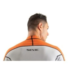 Lycra Néoprène MC Seac Fit Homme Blanc/orange 2mm -Plongee Sous Boutique lycra neoprene mc seac fit homme blanc orange 2mm 2