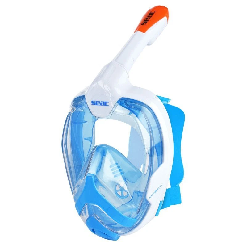 Masque Snorkeling Seac Grande Faciale Magica Blanc/Orange 11 Masque Snorkeling Seac Grande Faciale Magica Blanc/Orange – Image 11