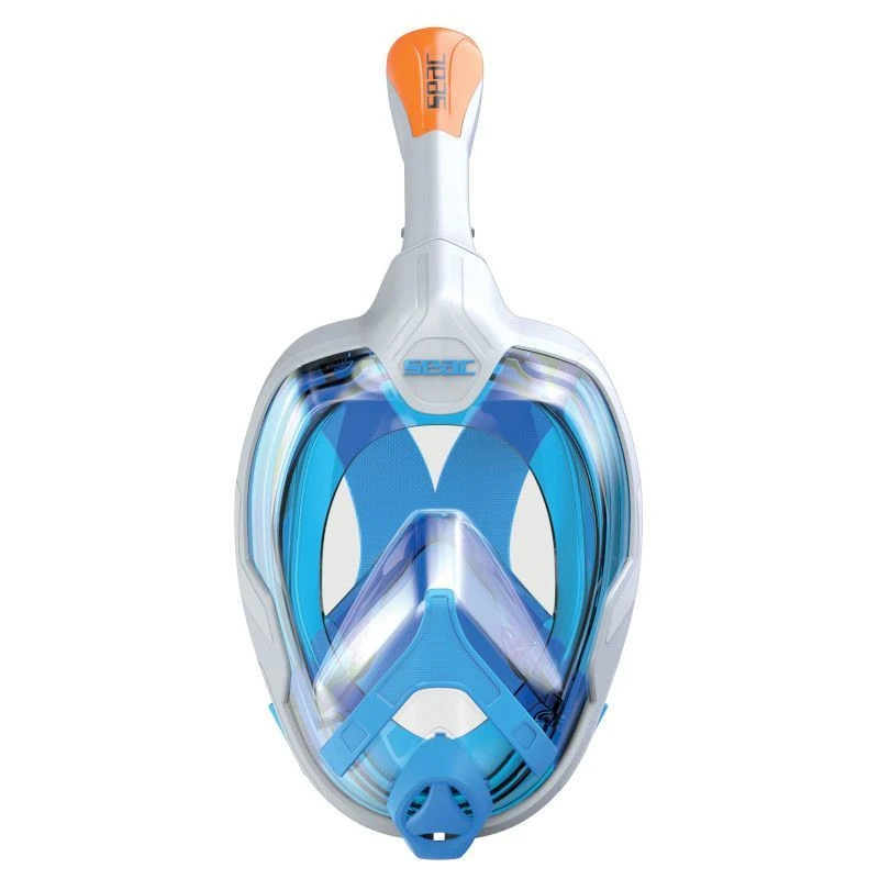 Masque Snorkeling Seac Grande Faciale Magica Blanc/Orange 1 Masque Snorkeling Seac Grande Faciale Magica Blanc/Orange