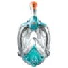 Masque Snorkeling Seac Grande Faciale Libera Turquoise/Orange