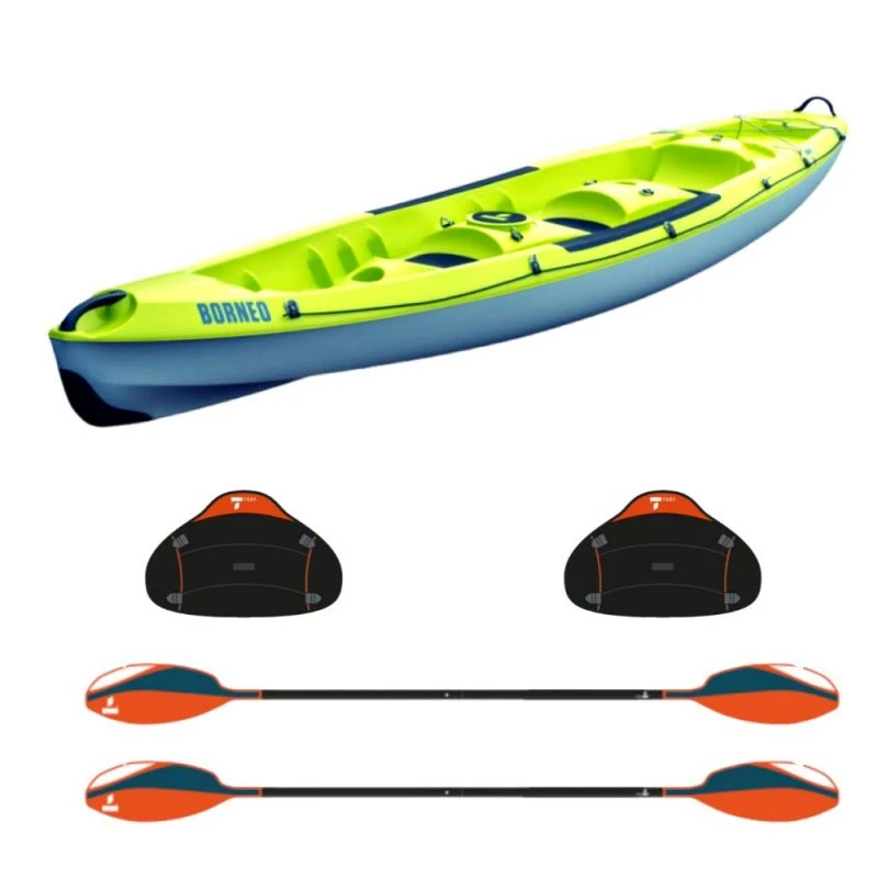 Pack Kayak Rigide Tahe Borneo Vert 1 / 2 Personnes 5 Pack Kayak Rigide Tahe Borneo Vert 1 / 2 Personnes – Image 5
