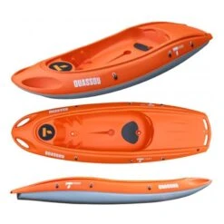 Pack Kayak Rigide Tahe Ouassou Orange 1 Personne -Plongee Sous Boutique pack kayak rigide tahe ouassou orange 1 personne 4