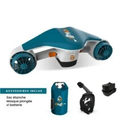 Pack Sea Scooter1 Batterie+ Masque + Sac Etanche -Plongee Sous Boutique pack sea scooter1 batterie masque sac etanche 3