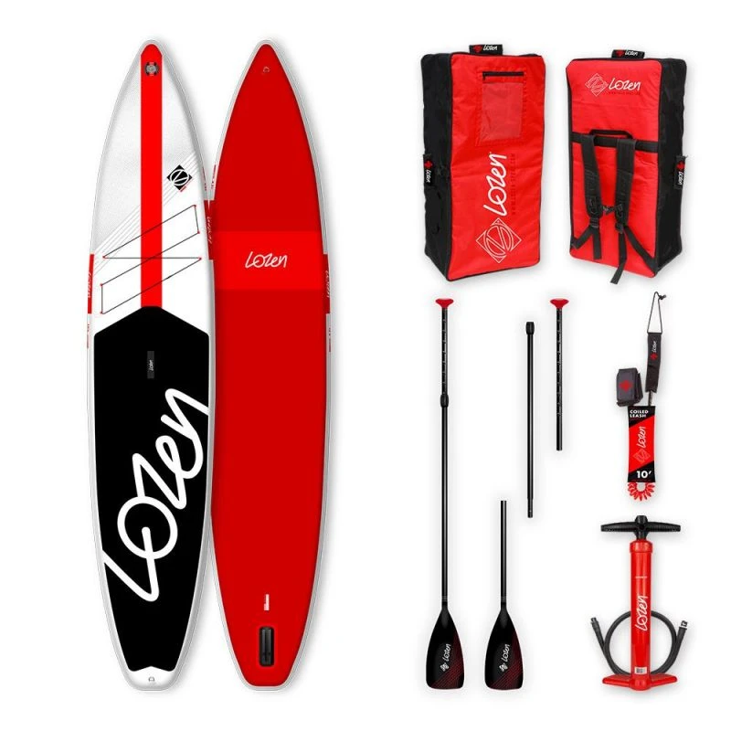 Paddle Gonflable Lozen Fuzion Redline 12'6 X 30'' X 5'' 1 Paddle Gonflable Lozen Fuzion Redline 12'6 X 30'' X 5''