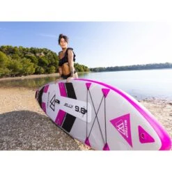 Paddle Gonflable WATTSUP JELLY 9'6'' -Plongee Sous Boutique paddle gonflable wattsup jelly 9 6 9