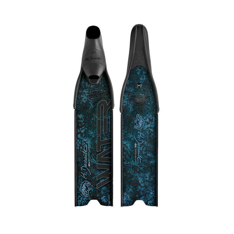 Palmes Chasse/Apnée Dessault Carbon Water Camo 1 Palmes Chasse/Apnée Dessault Carbon Water Camo