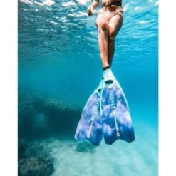 Palmes Chaussantes Beuchat Mundial One 50 Bleu -Plongee Sous Boutique palmes chaussantes beuchat mundial one 50 bleu 1