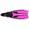 Palmes Chaussantes Beuchat X-Voyager Rose Fluo