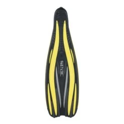 Palmes Chaussantes Seac F-100 Pro Jaune -Plongee Sous Boutique palmes chaussantes seac f 100 pro jaune 8