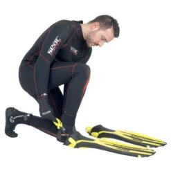 Palmes Réglables Seac Propulsion S Jaune -Plongee Sous Boutique palmes reglables seac propulsion s jaune 7