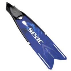 Palmes Seac Booster Camo Bleu/Blanc -Plongee Sous Boutique palmes seac booster camo bleu blanc 1