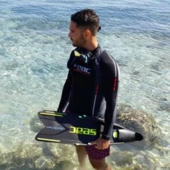 Palmes Seac Booster Noir/Jaune 17 Palmes Seac Booster Noir/Jaune -Plongee Sous Boutique palmes seac booster noir jaune 4