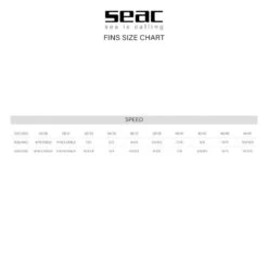 Palmes Snorkeling Seac Speed Noir -Plongee Sous Boutique palmes snorkeling seac speed noir 6