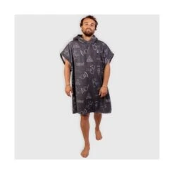 Poncho Mixte Soöruz Picto Microfibre Marron -Plongee Sous Boutique poncho mixte sooeruz picto microfibre marron 2