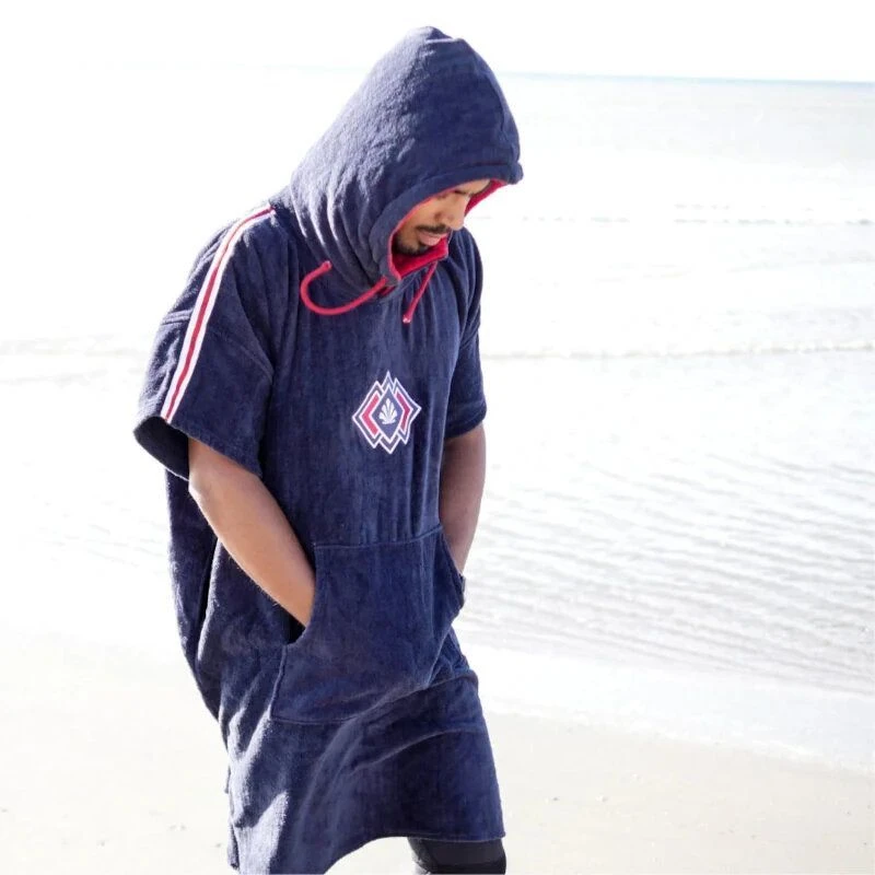 Poncho Surf Adulte Saint Jacques Wetsuits Duo Blue Line 1 Poncho Surf Adulte Saint Jacques Wetsuits Duo Blue Line