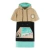 Poncho Surf Wave Hawaii Avec Zip Ericeira