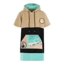Poncho Surf Wave Hawaii Avec Zip Ericeira