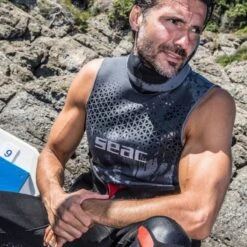 Sous-combinaison Seac Hoody Homme 2mm -Plongee Sous Boutique sous combinaison seac hoody homme 2mm 2