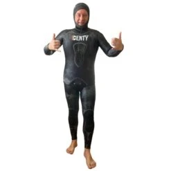 Veste Chasse Denty Spearfishing Anaconda Gris 7mm