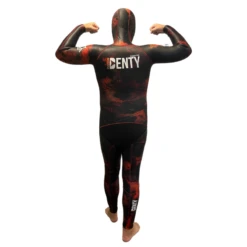 Veste Chasse Denty Spearfishing Anaconda Rouge 7mm -Plongee Sous Boutique veste chasse denty spearfishing anaconda rouge 7mm 1