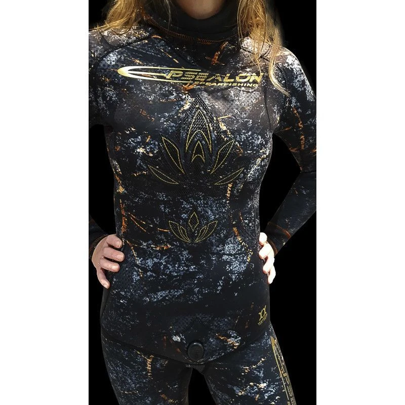 Veste Chasse Femme Camo Epsealon Lotus 3mm 11 Veste Chasse Femme Camo Epsealon Lotus 3mm – Image 11